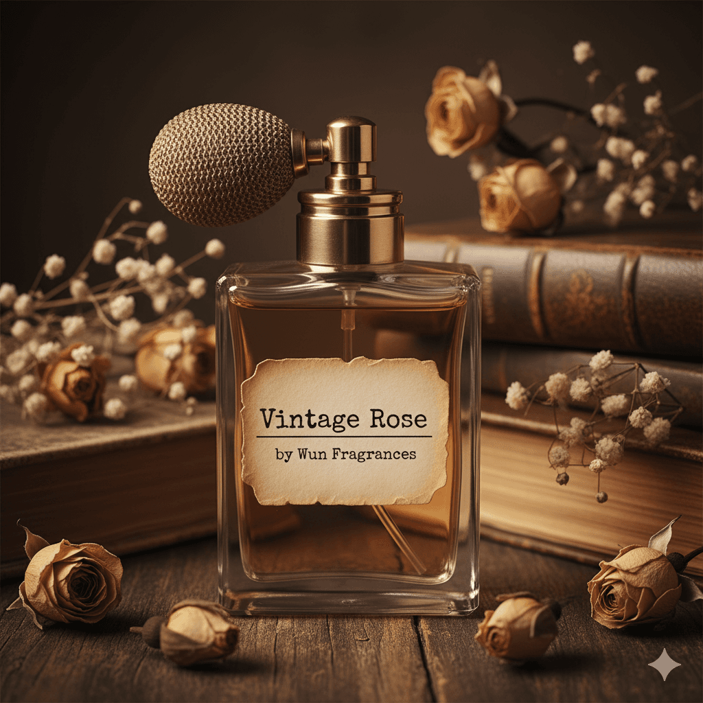 Vintage Rose - Perfumer's Workshop Inspired Perfume & Attar Oil by Wun Fragrances